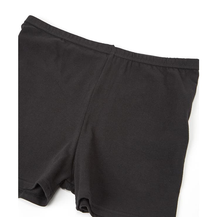 くろぱん 綿混マイクロミニ丈オーバーパンツ２枚組 | nissen | 詳細画像4 