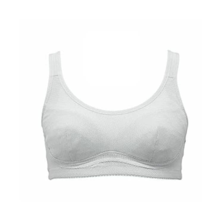 グレー | 吸汗速乾抗菌加工 部活ブラ さらさらス～ッと | nissen