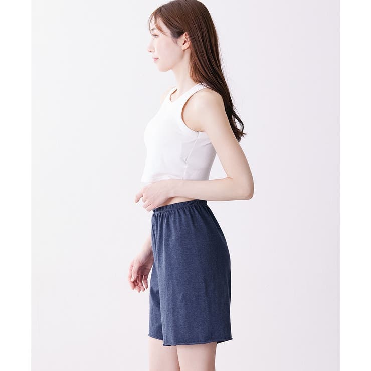 ショーツ 綿混 ストレッチ | nissen | 詳細画像15 