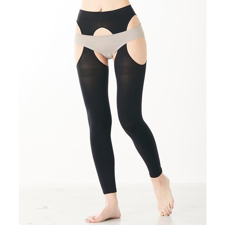 伸びがいい８０デニールサスペンダーレギンス（Free Fit） | nissen | 詳細画像4 