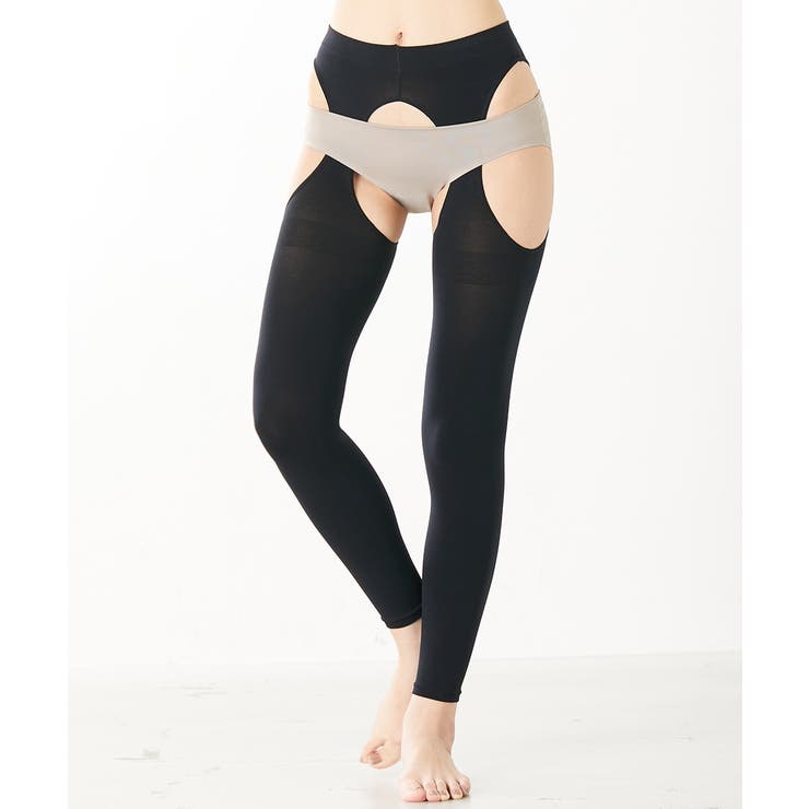 伸びがいい８０デニールサスペンダーレギンス（Free Fit） | nissen | 詳細画像5 