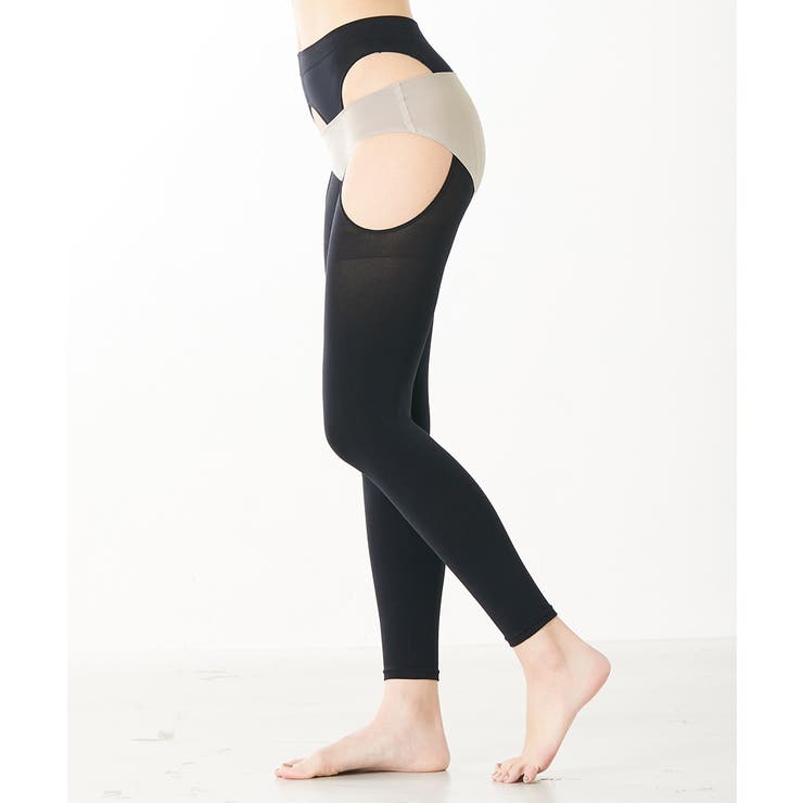 伸びがいい８０デニールサスペンダーレギンス（Free Fit） | nissen | 詳細画像6 