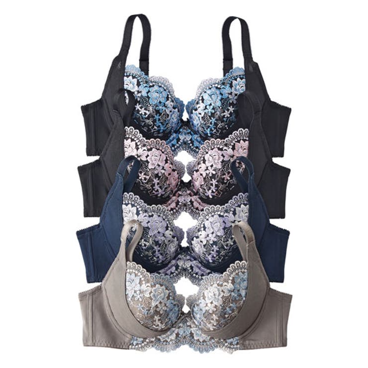 ワコール　ルジェ　C65/M　IV　脇高ブラ　タンガ　花柄　カラフル　上下セット ワコール ルジェ C65/M IV 脇高ブラ タンガ 花柄 カラフル 上下セット