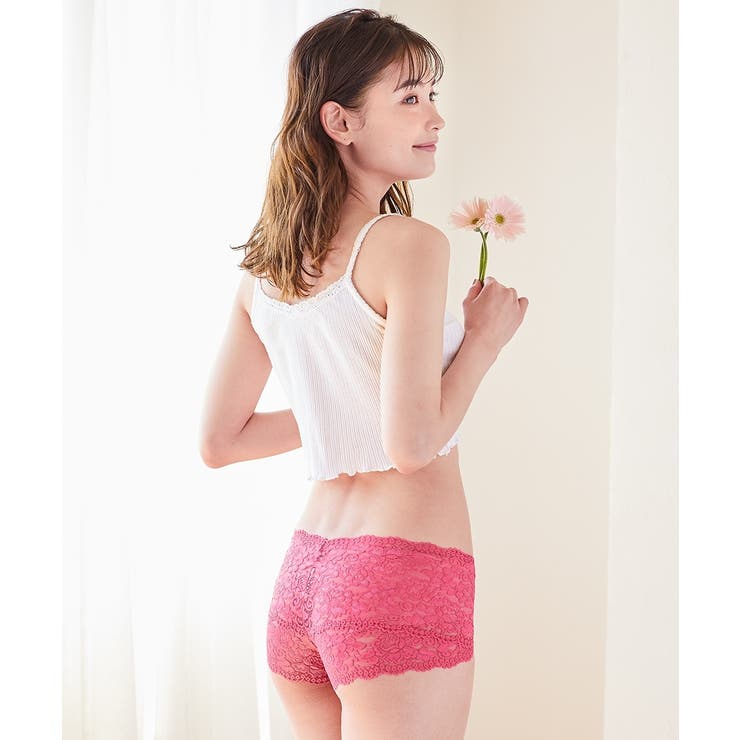 ☆Aubade Danse ローライズ フローラルレース ブリーフ ハイウエストショーツ レースショーツ フラワーレース[品番