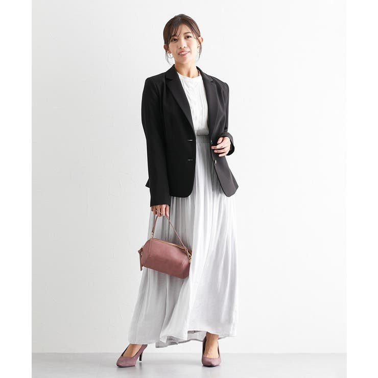 【大きい胸専用】洗えるタテヨコストレッチテーラードジャケット | nissen | 詳細画像11 