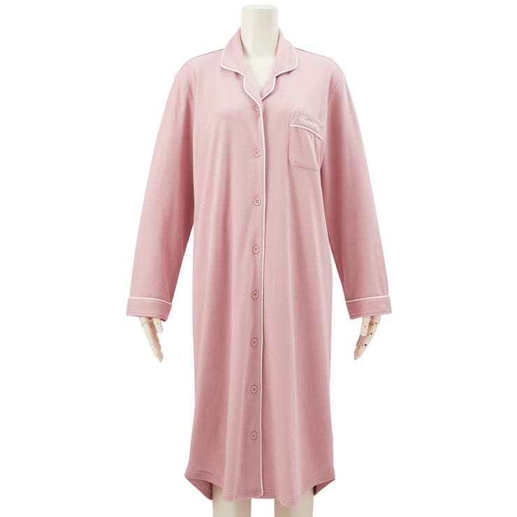 綿１００％やわらかスムースルームシャツワンピース | nissen | 詳細画像13 