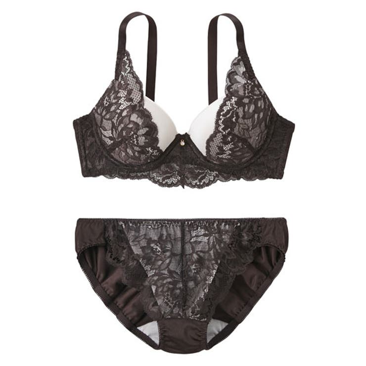 AAA65/M-D75/M)配色デザインレースブラジャーショーツセット[品番
