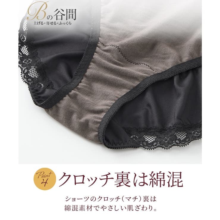 (M-3L) やや深ばき丈ストレッチコーディネートショーツ（トリンプ） | nissen | 詳細画像6 