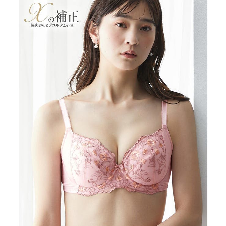 スリムパネルキレイなシルエットつくるブラジャー（Xの補正）（トリンプ） | nissen | 詳細画像13 