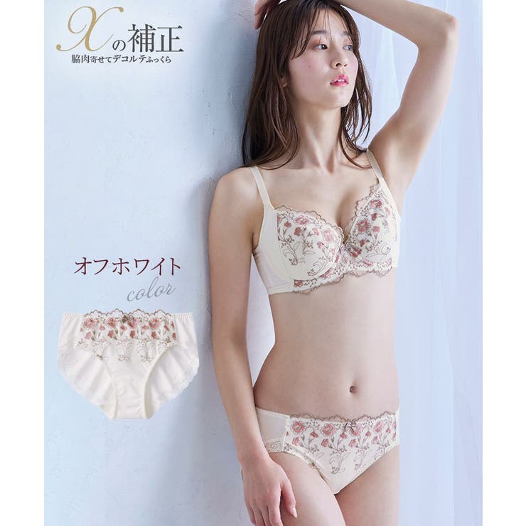 (M-4L) やや深ばき丈花柄ストレッチコーディネートショーツ（トリンプ） | nissen | 詳細画像10 