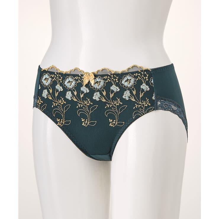 (M-4L) やや深ばき丈花柄ストレッチコーディネートショーツ（トリンプ） | nissen | 詳細画像11 