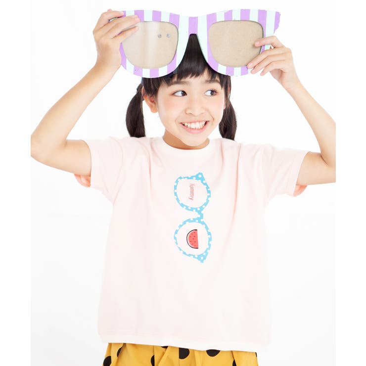 春夏 メガネとスイカｔシャツ 110 140 品番 Sttk Unica ユニカ のキッズファッション通販 Shoplist ショップリスト