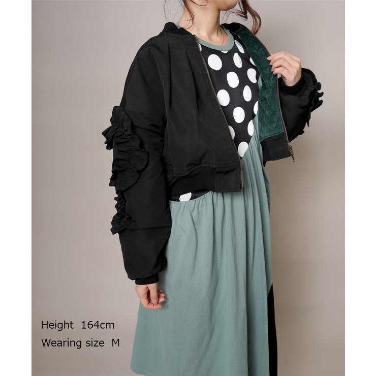 unica コーデュロイアシメフリルパンツ カーキ LADIES ユニカ/UNICA