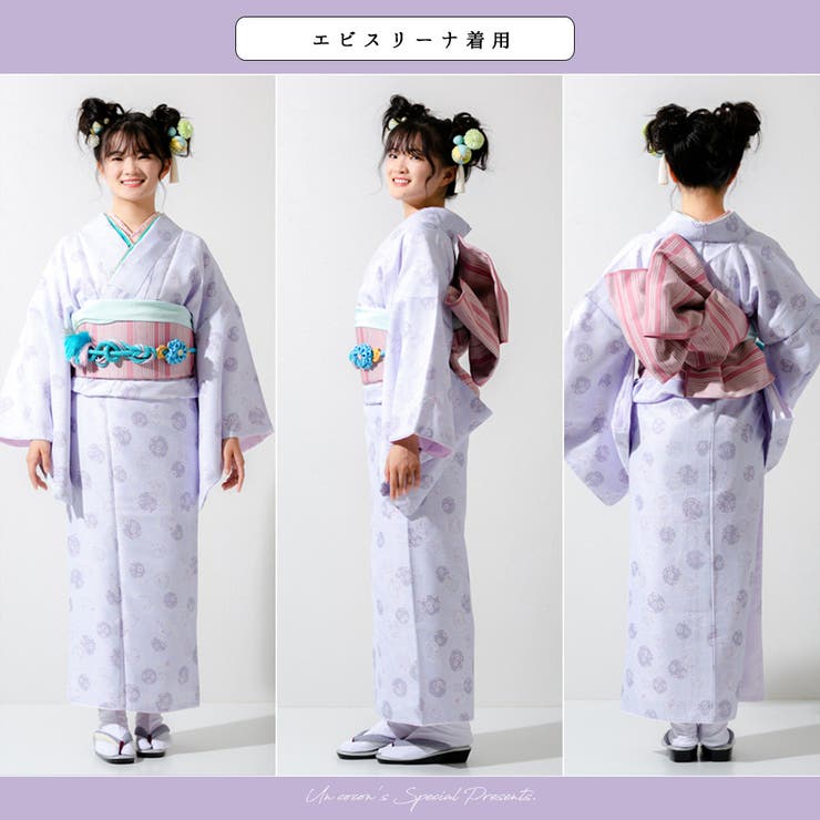 洗える着物 袷 小紋[品番：NNCW0002677]｜Ainokajitsu（アイノカジツ