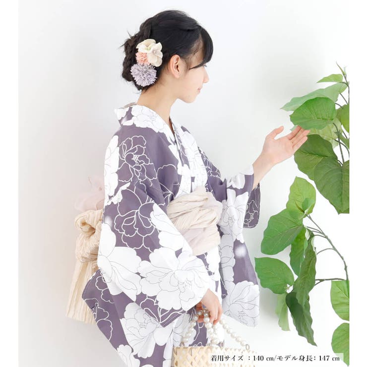 子供浴衣 単品 ジュニア | Ainokajitsu | 詳細画像4 