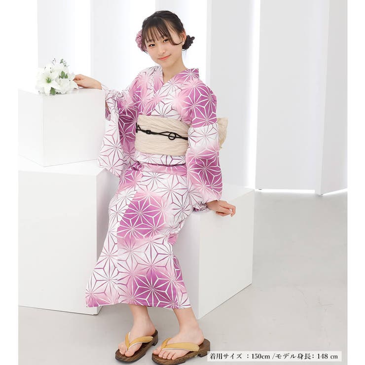 子供浴衣 単品 ジュニア | Ainokajitsu | 詳細画像3 