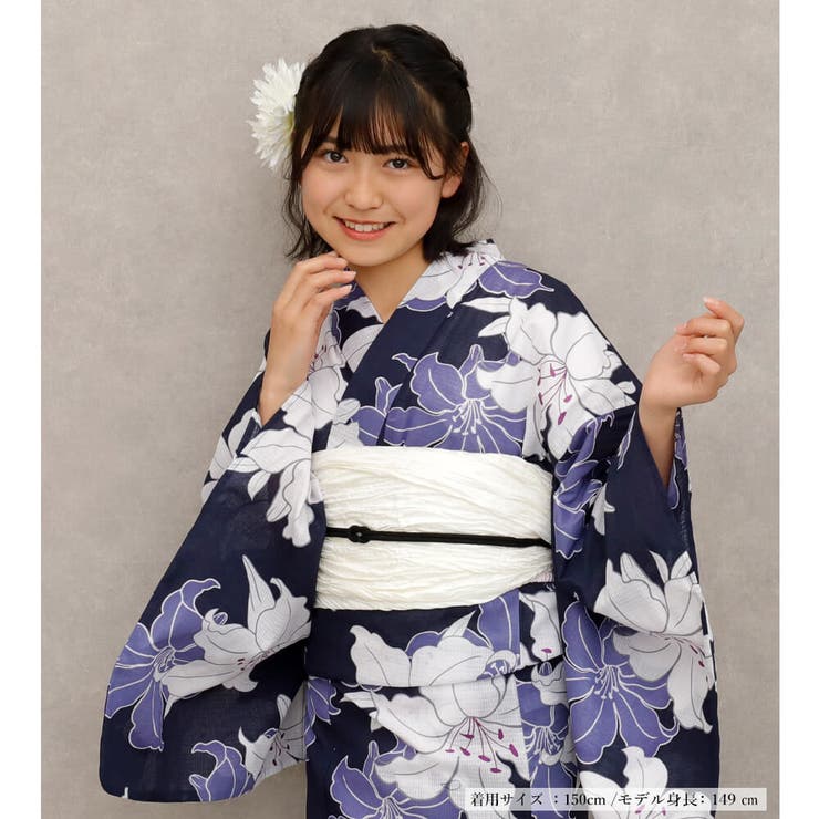 NA168アンティーク子供着物長襦袢ジュニアサイズ綺麗着丈123センチ裄丈63 No.16アンティーク子供着物 着丈123センチ裄丈55.5センチ美品