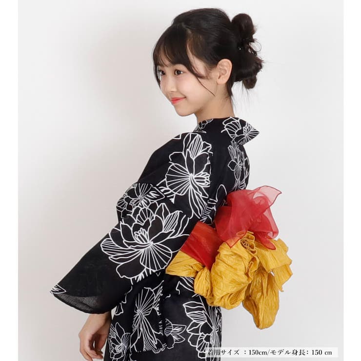 子供浴衣 単品 ジュニア | Ainokajitsu | 詳細画像3 