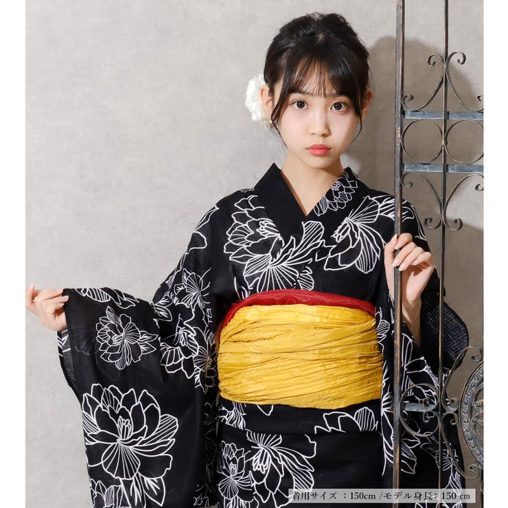 子供浴衣 単品 ジュニア | Ainokajitsu | 詳細画像4 