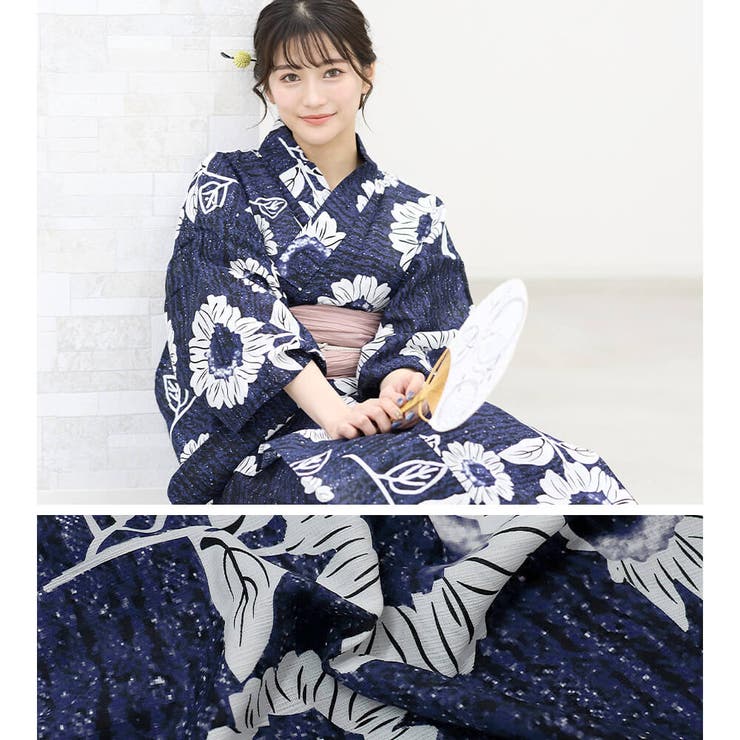 最新の激安 浴衣 大きいサイズ[品番：NNCW0004060]｜Ainokajitsu 単品 果物