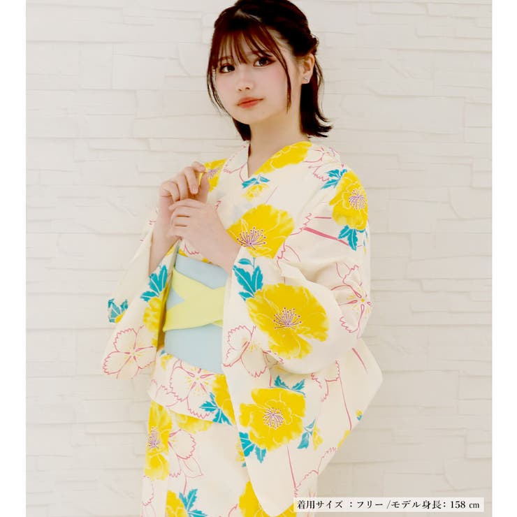 着物・浴衣 kaori^ - ^ 浴衣 レディース 女性浴衣[品番：NNCW0004136]｜Ainokajitsu