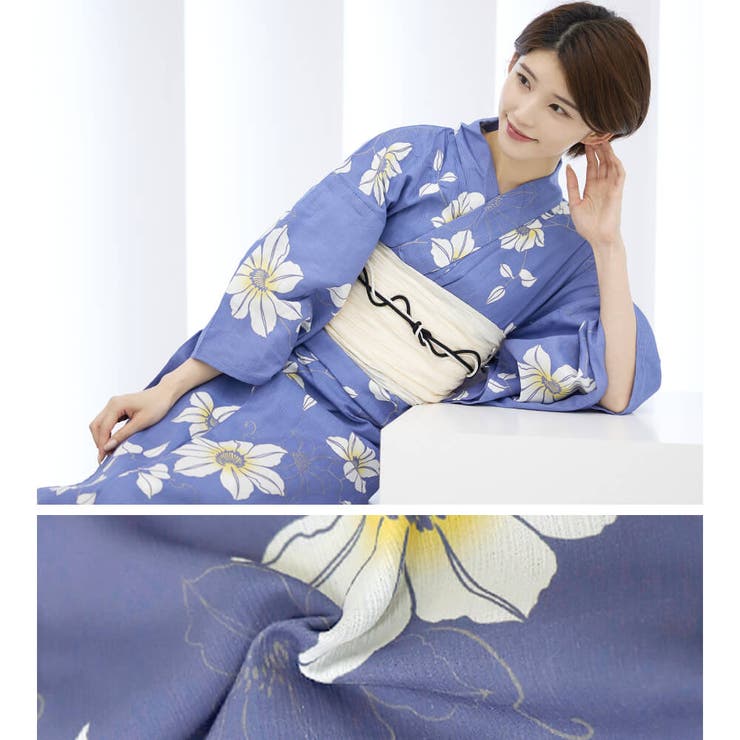 浴衣 単品 綿麻 | Ainokajitsu | 詳細画像6 