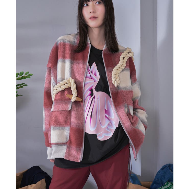 【Nora Lily】Duffel Shaggy MA-1 | Nora Lily | 詳細画像13 