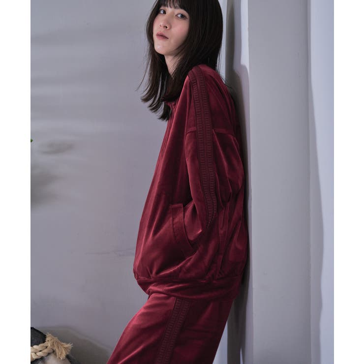 【Nora Lily】Wavy Line Track Pants | Nora Lily | 詳細画像11 