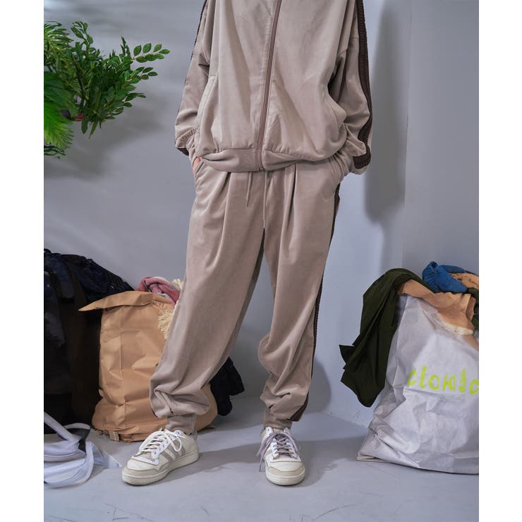 【Nora Lily】Wavy Line Track Pants | Nora Lily | 詳細画像4 