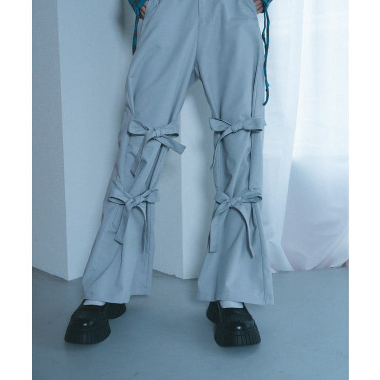 【Nora Lily】「elle」Ribbon Flare Pants | Nora Lily | 詳細画像1 