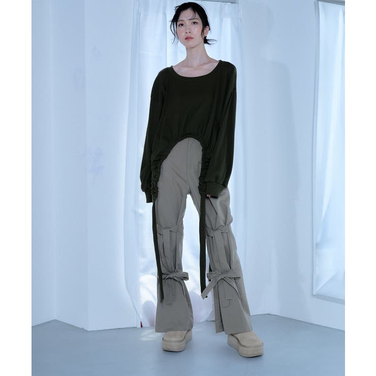 【Nora Lily】「elle」Ribbon Flare Pants | Nora Lily | 詳細画像17 