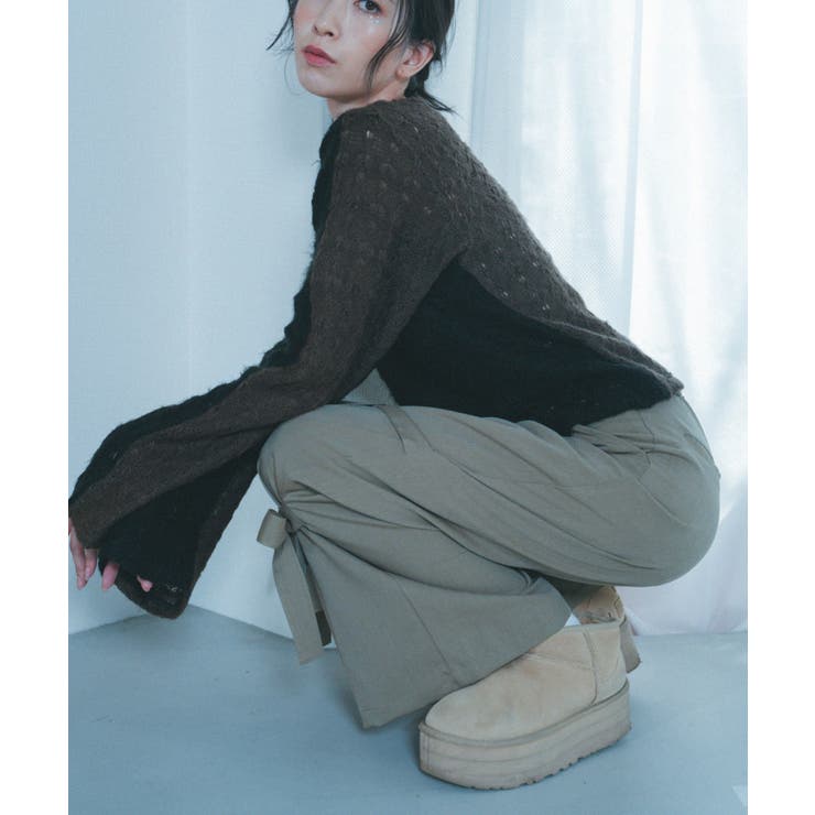 【Nora Lily】「elle」Ribbon Flare Pants | Nora Lily | 詳細画像20 