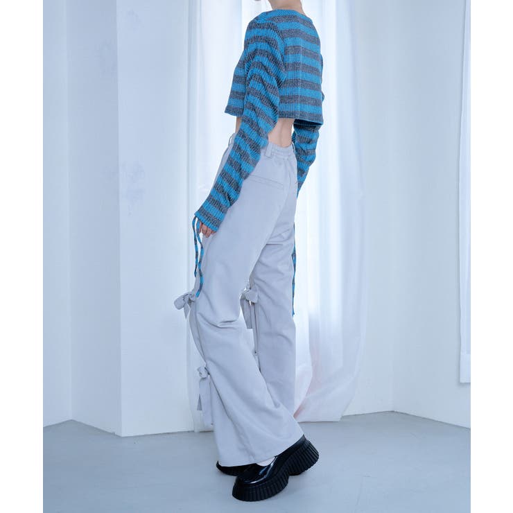 【Nora Lily】「elle」Ribbon Flare Pants | Nora Lily | 詳細画像5 