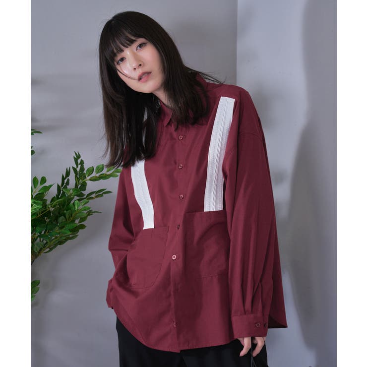 【Nora Lily】Rope Tape Shirt | Nora Lily | 詳細画像8 