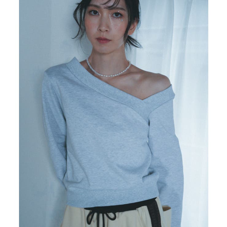 Ash GREY | 【Nora Lily】「elle」Asymmetry Square | Nora Lily