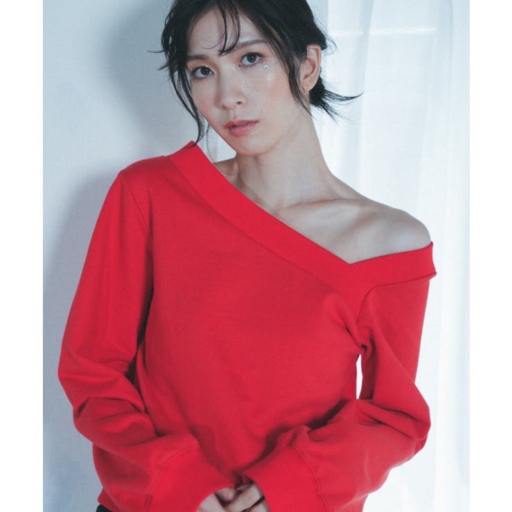 RED | 【Nora Lily】「elle」Asymmetry Square | Nora Lily