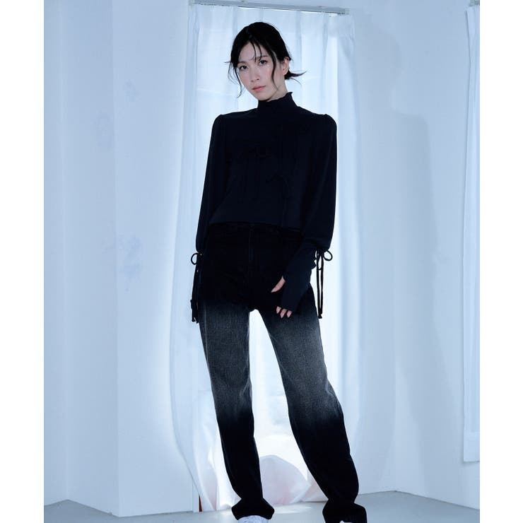 【Nora Lily】「elle」Ribbon Rib Top | Nora Lily | 詳細画像13 