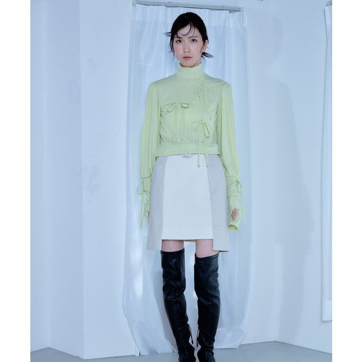 【Nora Lily】「elle」Ribbon Rib Top | Nora Lily | 詳細画像20 