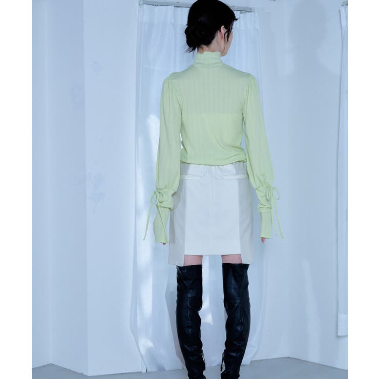 【Nora Lily】「elle」Ribbon Rib Top | Nora Lily | 詳細画像22 