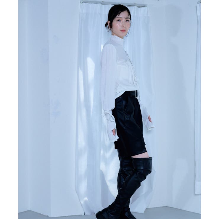 【Nora Lily】「elle」Ribbon Rib Top | Nora Lily | 詳細画像8 