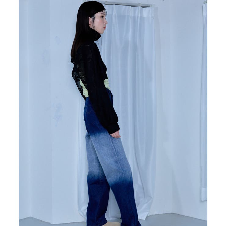 「elle」Asymmetry Hi Neck | Nora Lily | 詳細画像16 