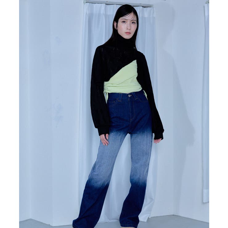 「elle」Asymmetry Hi Neck | Nora Lily | 詳細画像17 