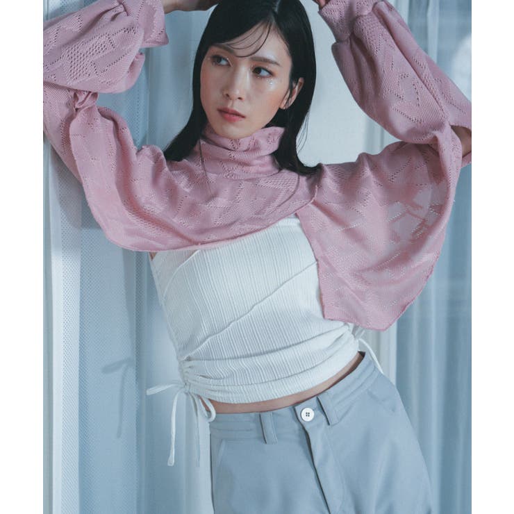 「elle」Asymmetry Hi Neck | Nora Lily | 詳細画像18 