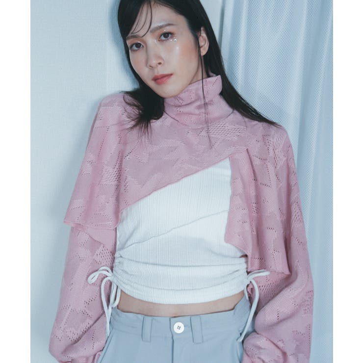 「elle」Asymmetry Hi Neck | Nora Lily | 詳細画像20 