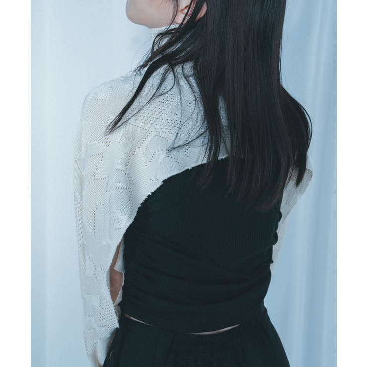 「elle」Asymmetry Hi Neck | Nora Lily | 詳細画像3 