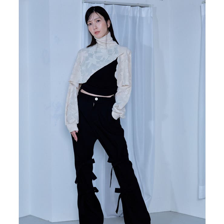 「elle」Asymmetry Hi Neck | Nora Lily | 詳細画像5 