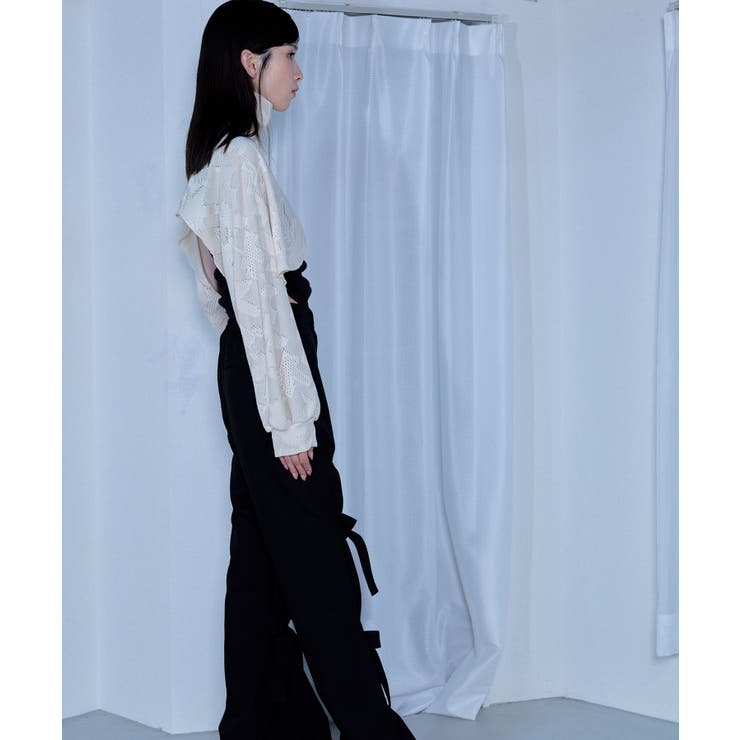 「elle」Asymmetry Hi Neck | Nora Lily | 詳細画像8 