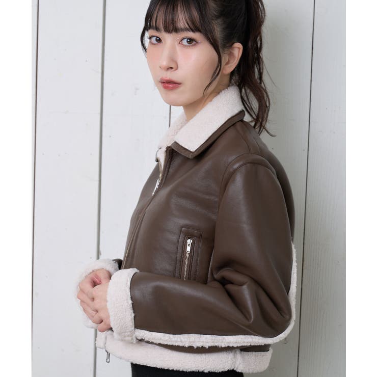 「elle」Boa Fake Leather | Nora Lily | 詳細画像15 