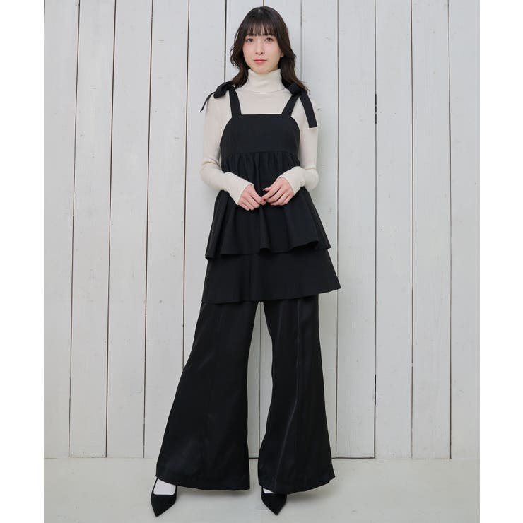 BLACK | 【Nora Lily】「elle」Ribboned Off | Nora Lily