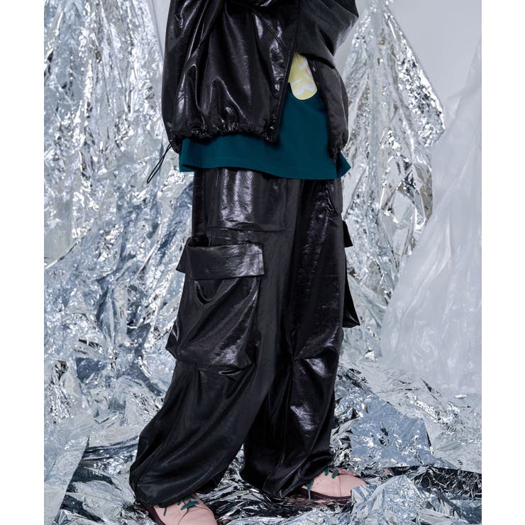 Leathery Drawcode Wide | Nora Lily | 詳細画像2 